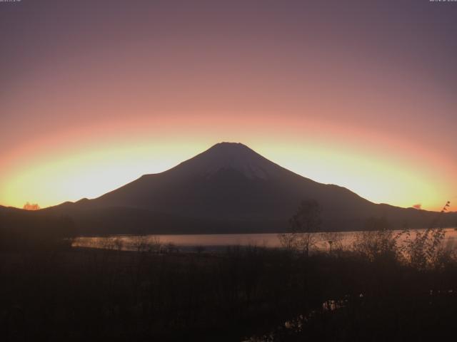 山中湖からの富士山