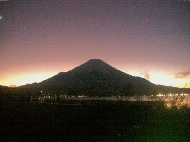 山中湖からの富士山