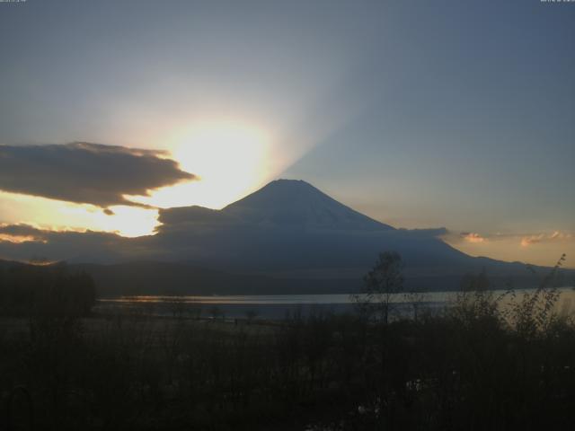 山中湖からの富士山