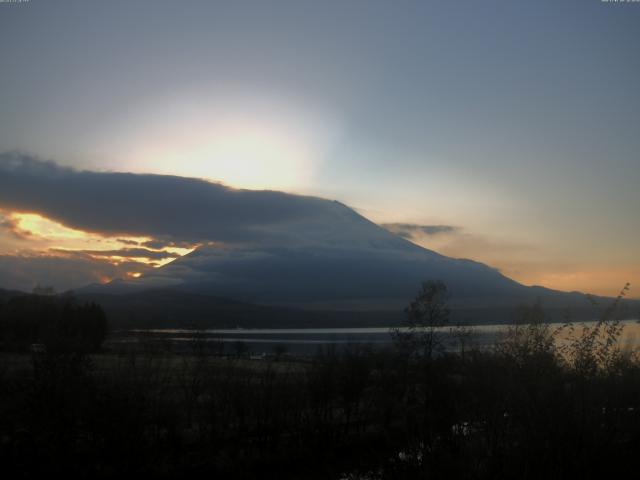 山中湖からの富士山