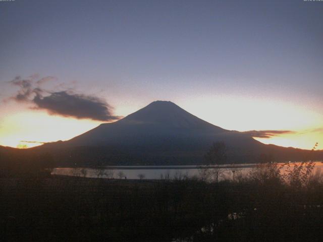 山中湖からの富士山