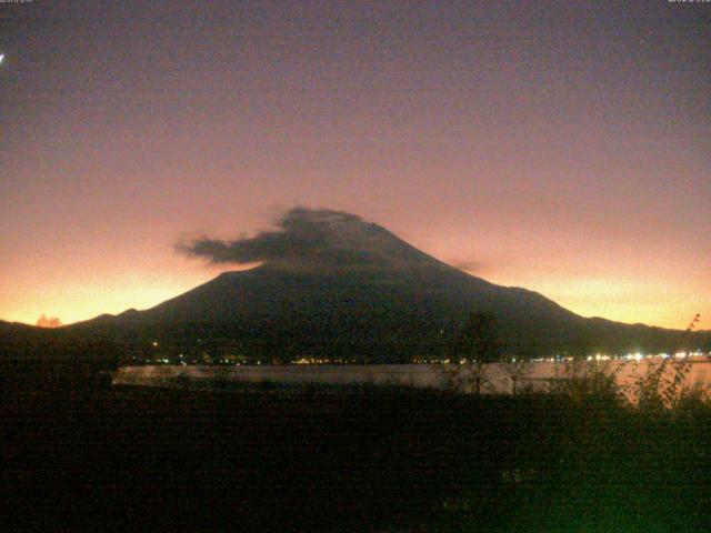 山中湖からの富士山