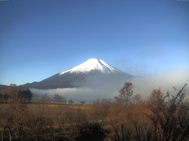 山中湖からの富士山