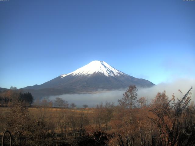 山中湖からの富士山