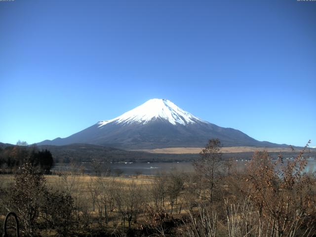 山中湖からの富士山