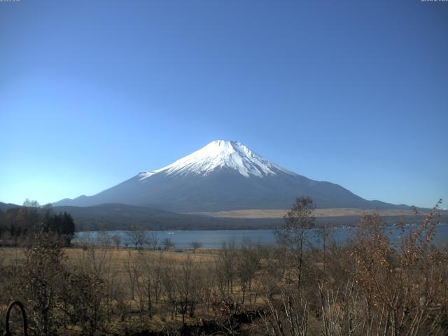 山中湖からの富士山