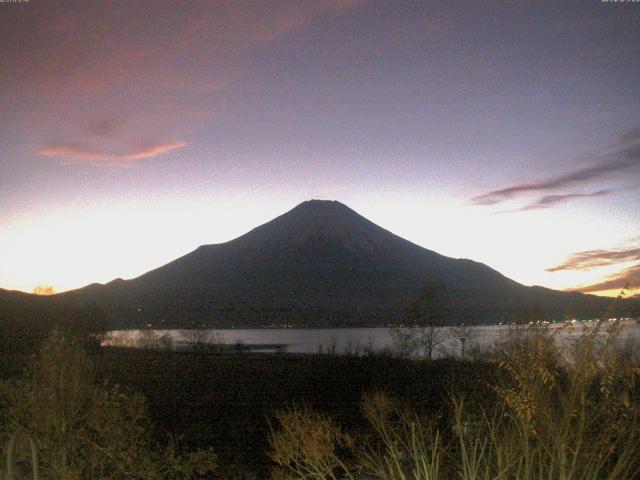 山中湖からの富士山