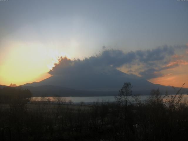 山中湖からの富士山