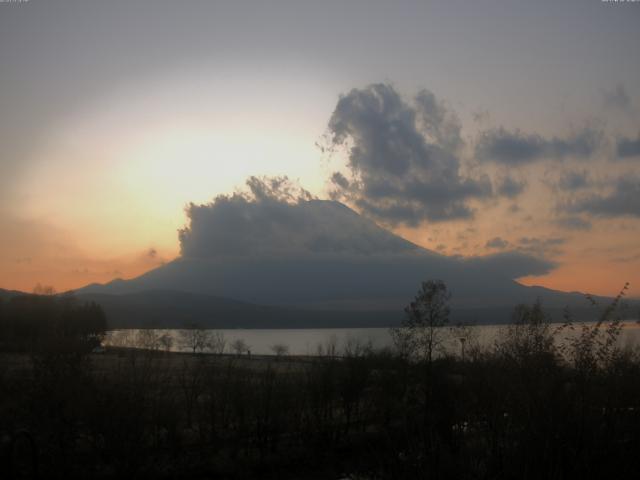 山中湖からの富士山