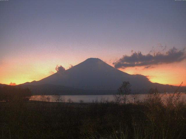 山中湖からの富士山