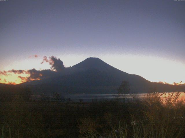 山中湖からの富士山