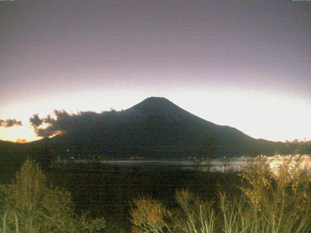 山中湖からの富士山