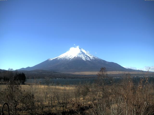 山中湖からの富士山