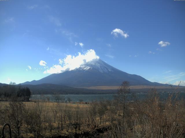 山中湖からの富士山