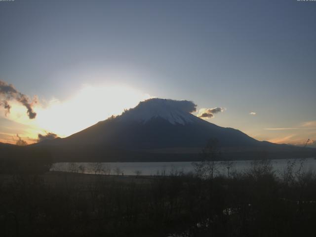 山中湖からの富士山