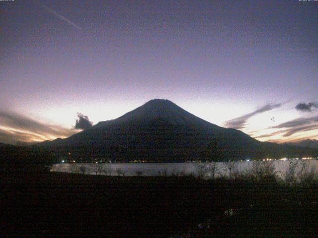 山中湖からの富士山