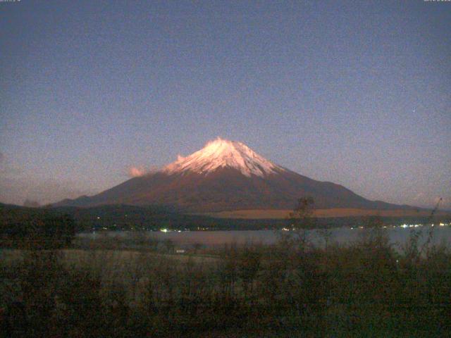 山中湖からの富士山