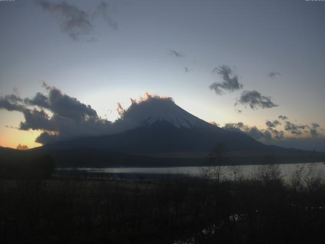 山中湖からの富士山