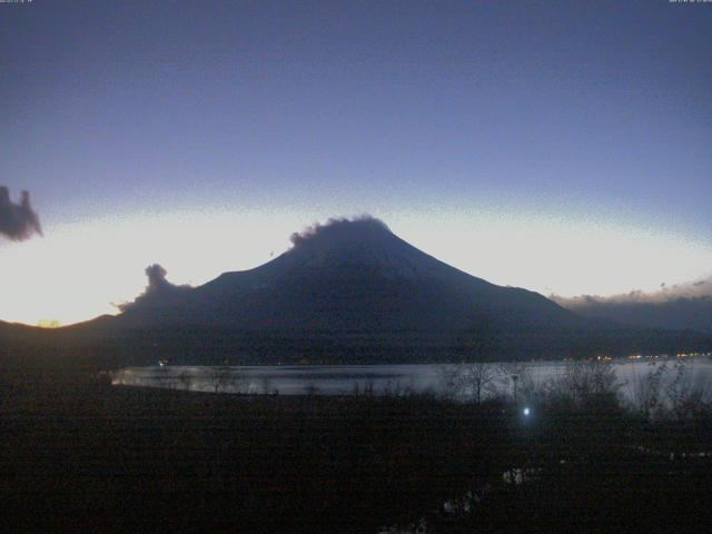 山中湖からの富士山