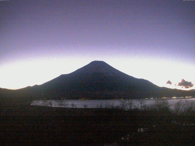 山中湖からの富士山