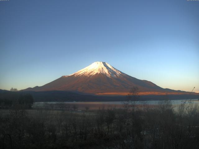 山中湖からの富士山