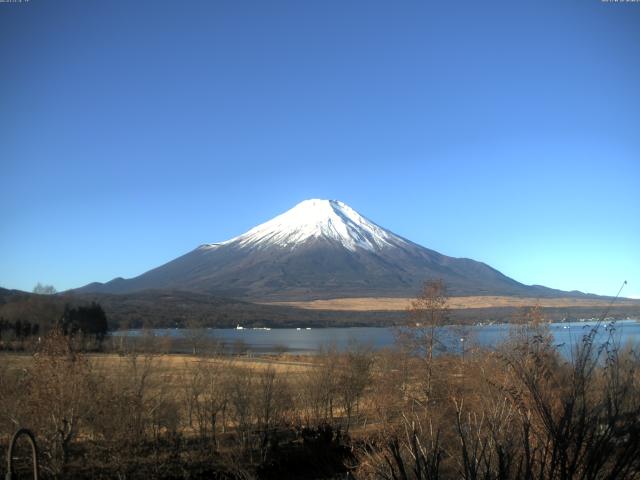 山中湖からの富士山