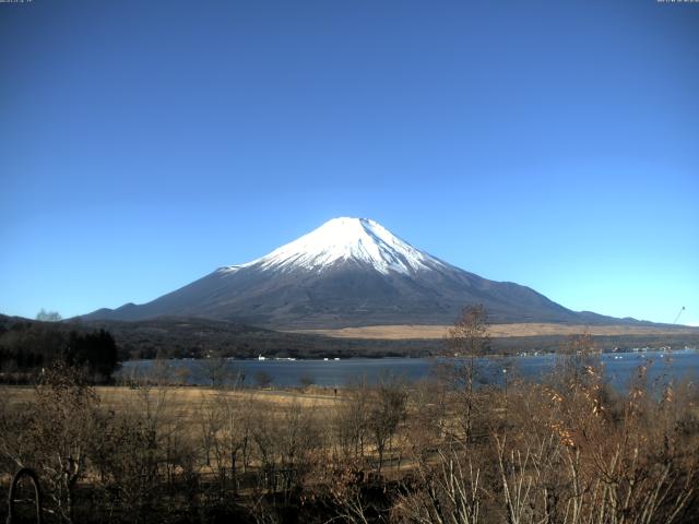 山中湖からの富士山