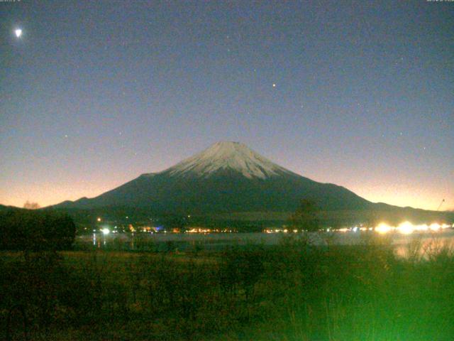 山中湖からの富士山