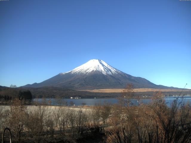 山中湖からの富士山