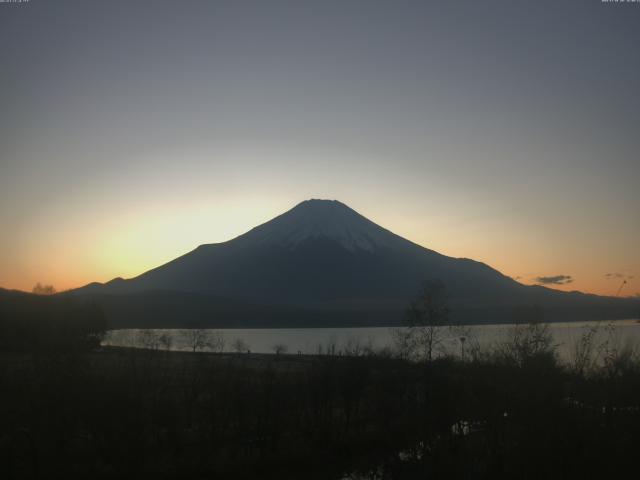 山中湖からの富士山