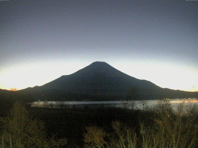 山中湖からの富士山