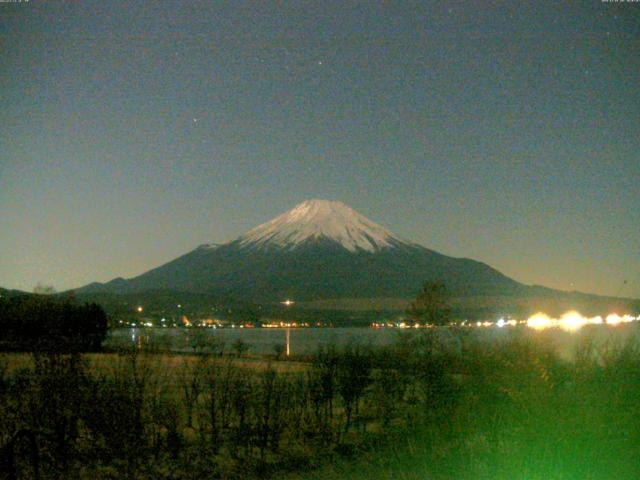 山中湖からの富士山