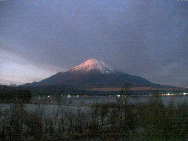 山中湖からの富士山