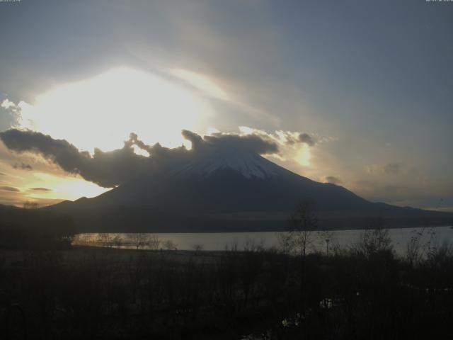 山中湖からの富士山