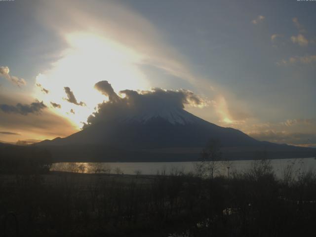 山中湖からの富士山