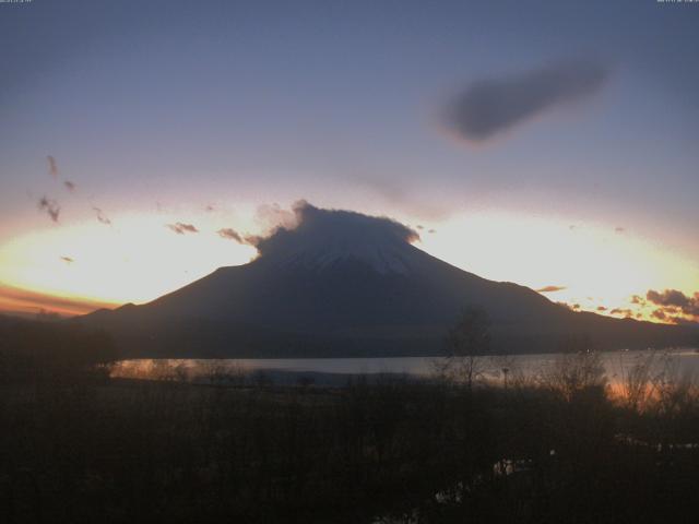 山中湖からの富士山