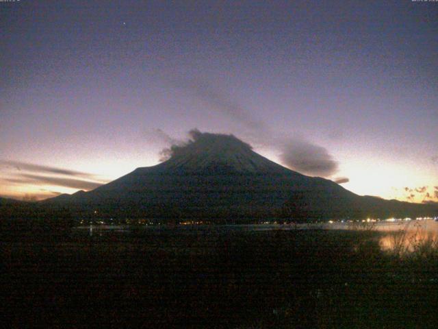 山中湖からの富士山