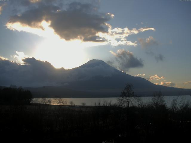 山中湖からの富士山