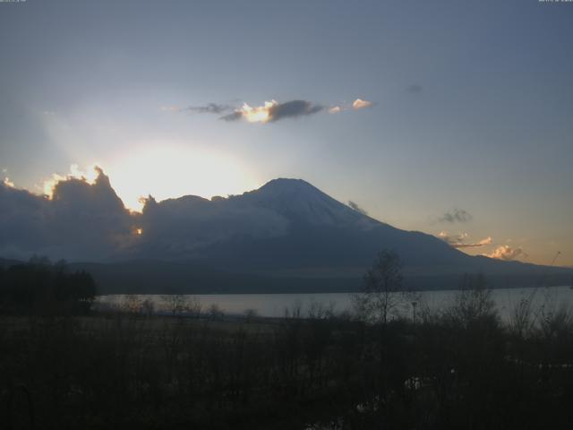 山中湖からの富士山