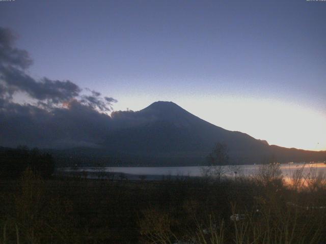 山中湖からの富士山