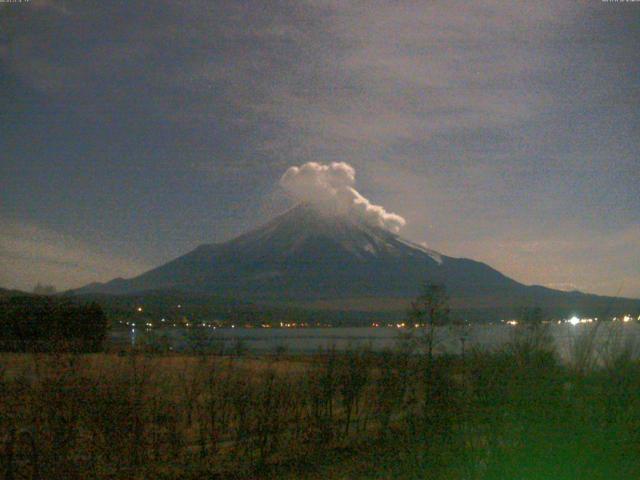 山中湖からの富士山