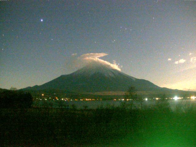 山中湖からの富士山