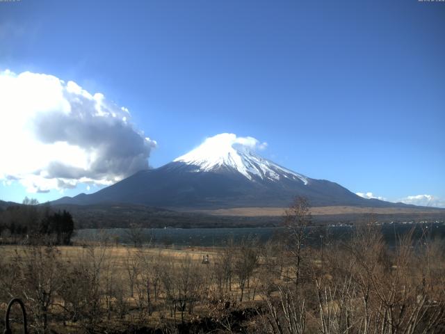 山中湖からの富士山