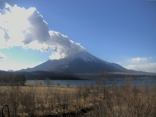 山中湖からの富士山