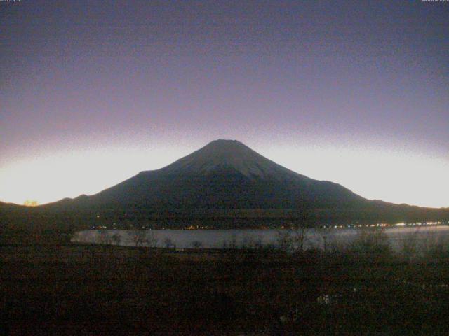 山中湖からの富士山