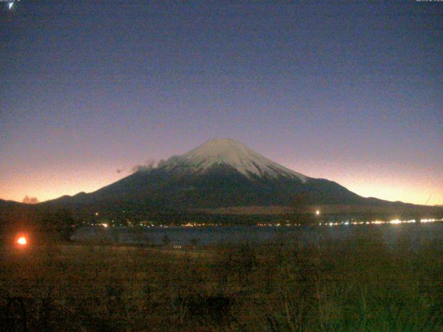 山中湖からの富士山