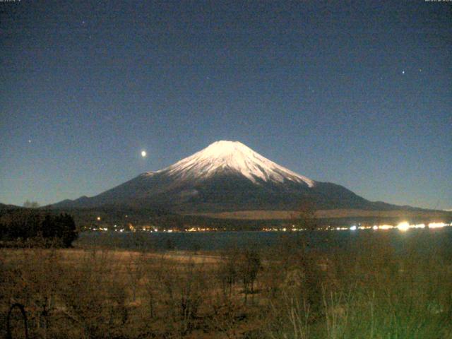 山中湖からの富士山