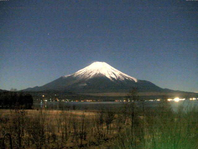 山中湖からの富士山