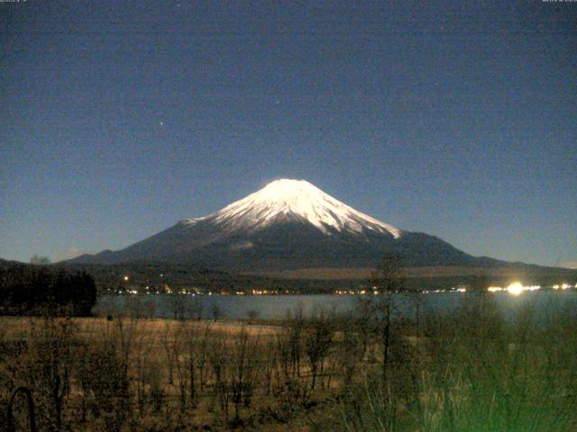 山中湖からの富士山