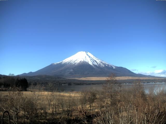 山中湖からの富士山